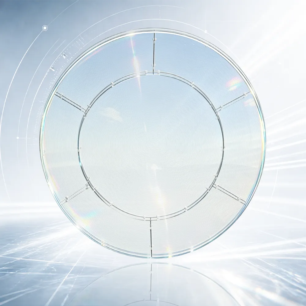 Large Fresnel Focusing Lens